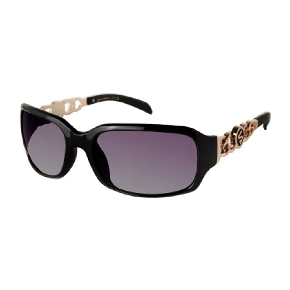 Southpole Womens UV Protection Rectangular Sunglasses
