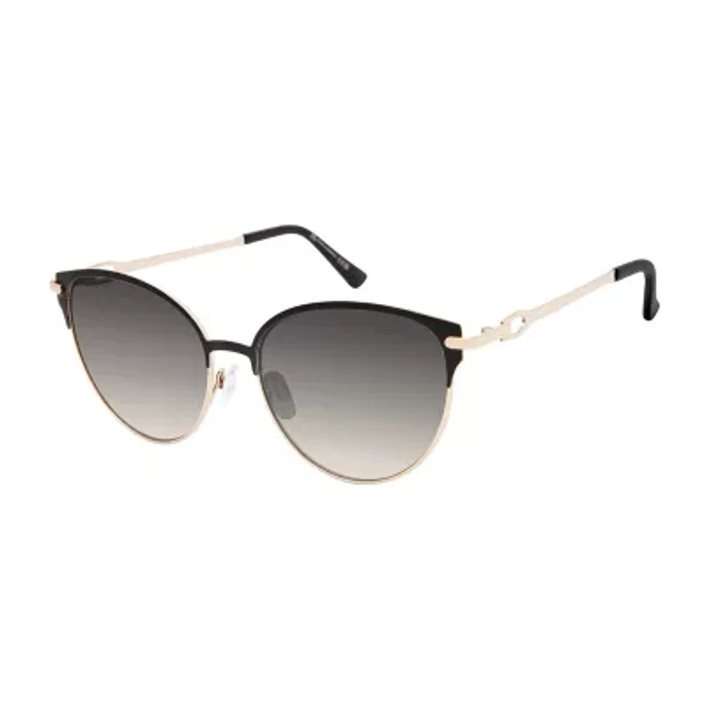 JS Jessica Simpson Womens UV Protection Cat Eye Sunglasses