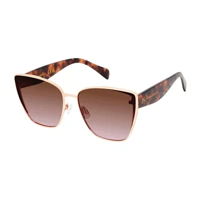 JS Jessica Simpson Womens UV Protection Cat Eye Sunglasses