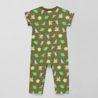 Okie Dokie Baby Boys Short Sleeve Jumpsuit