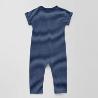 Okie Dokie Baby Boys Short Sleeve Jumpsuit