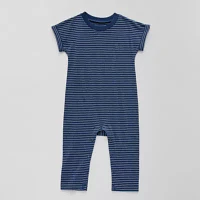 Okie Dokie Baby Boys Short Sleeve Jumpsuit