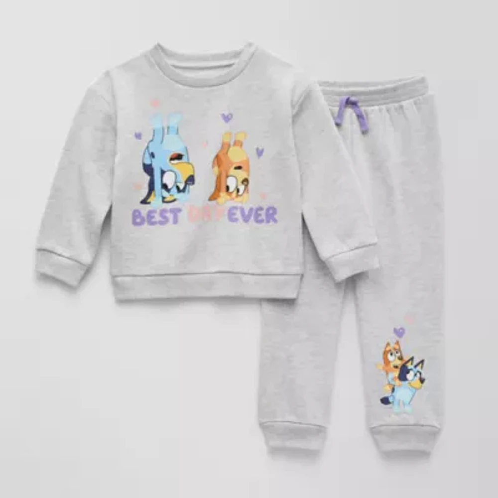 Toddler Girls 2-pc. Bluey Pant Set