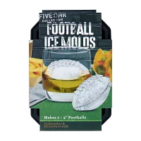 Five Oak 2-Slot Football Ice Mold