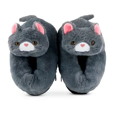 Pink Sky USB Warming Cat Slippers