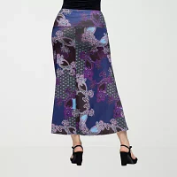 24seven Comfort Apparel Womens Maxi Skirt