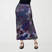 24seven Comfort Apparel Womens Maxi Skirt