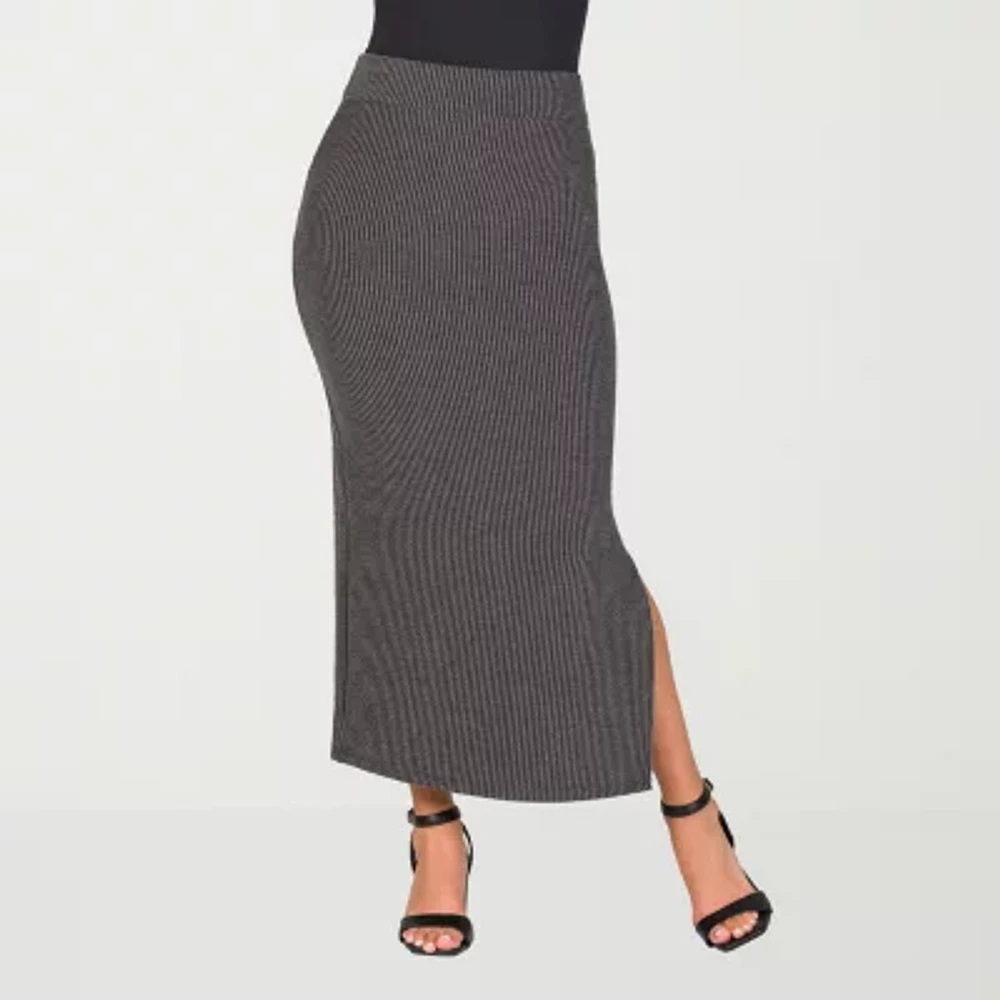 24seven Comfort Apparel Womens Maxi Skirt