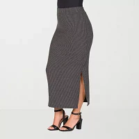 24seven Comfort Apparel Womens Maxi Skirt