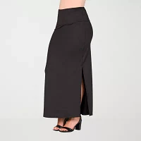 24seven Comfort Apparel Womens Maxi Skirt