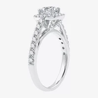 I Said Yes (G / Si1-Si2) Womens 1/10 CT. T.W. Lab Grown White Diamond Sterling Silver Wedding Bridal Set