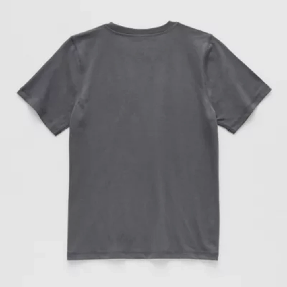 Thereabouts Little & Big Boys Adaptive Crew Neck Short Sleeve Graphic T-Shirt