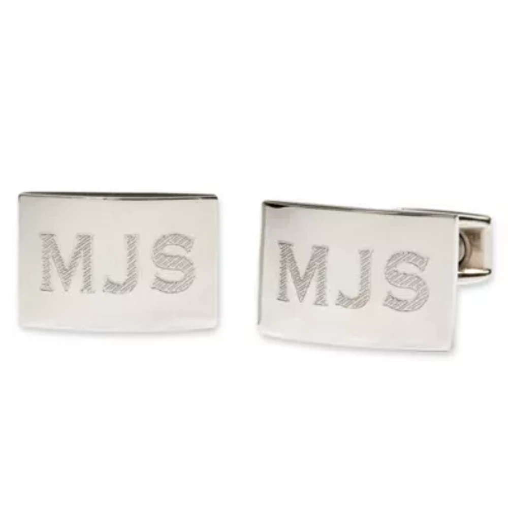 Personalized Stainless Steel Cuff Links