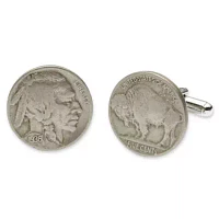 Buffalo Nickel Cuff Links