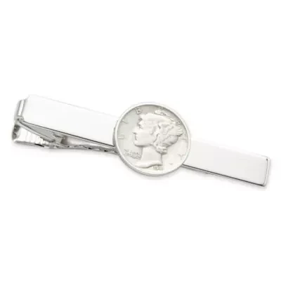 Mercury Dime Tie Bar