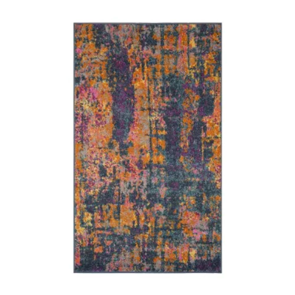 Safavieh Madison Collection Jarvis Abstract Area Rug