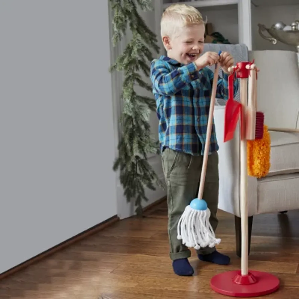 Melissa & Doug Lets Play House! Dust  Sweep & Mop Housekeeping Toy