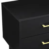 Olivia Two-Drawer Side Table