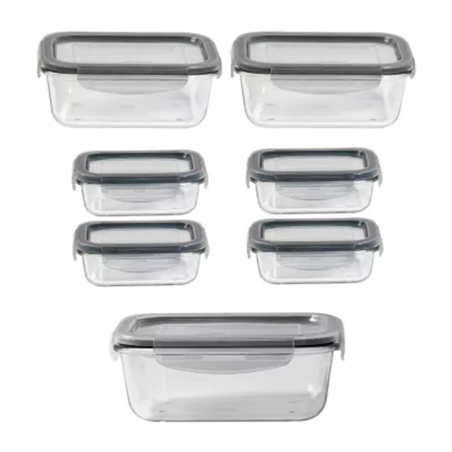 Rachael Ray Food Storage 10-pc. Food Container, Color: Gray - JCPenney