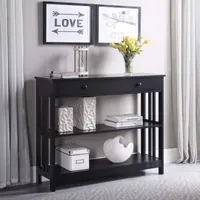 Convenience Concepts Mission 1-Drawer Console Table