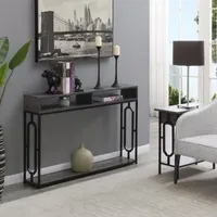  Omega Console Table with Shelves