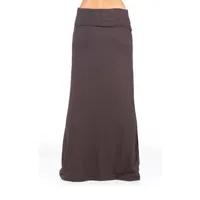 24seven Comfort Apparel Womens Mid Rise Maxi Skirt