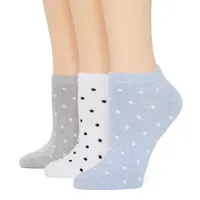 Mixit 3 Pair Low Cut Socks Womens