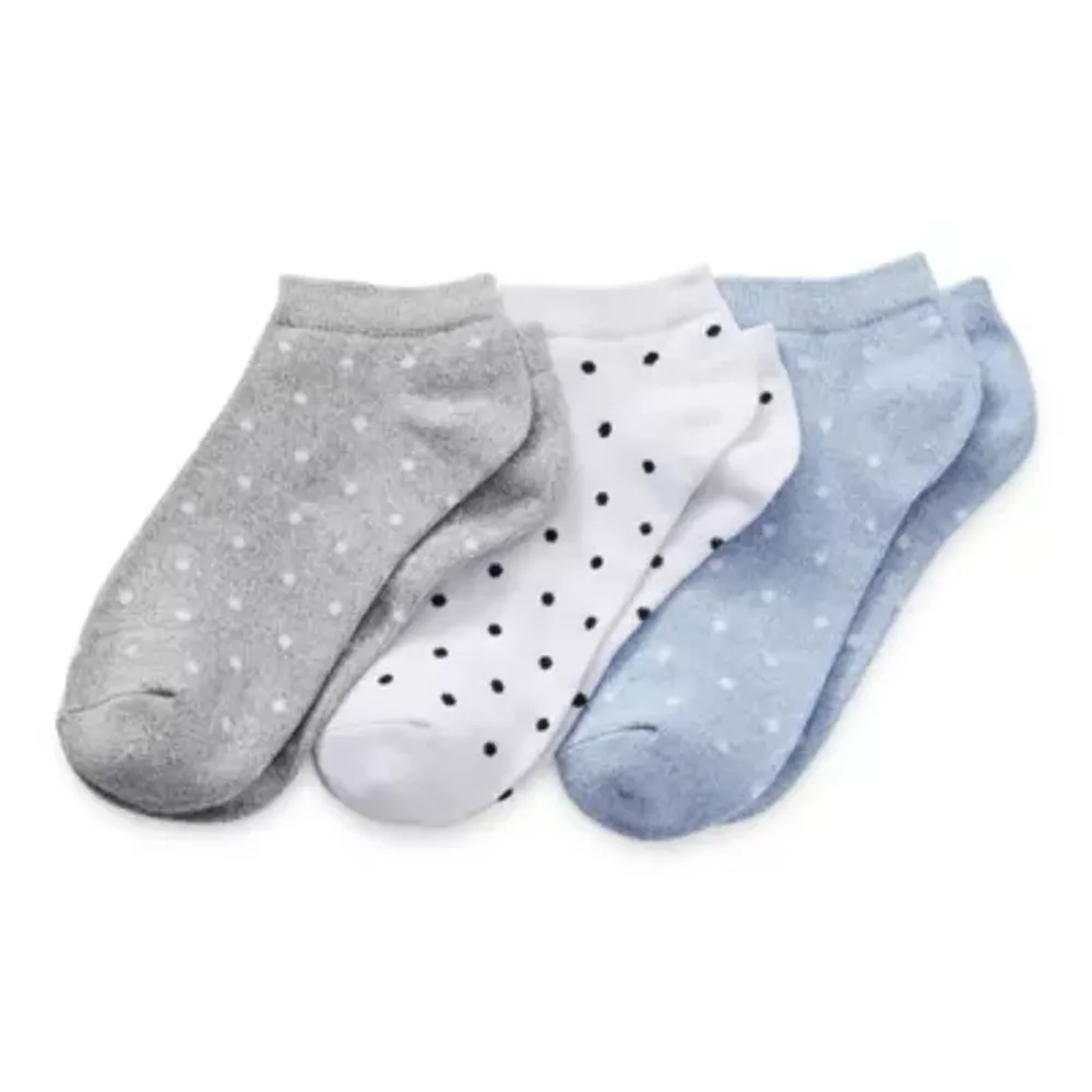 Mixit 3 Pair Low Cut Socks Womens