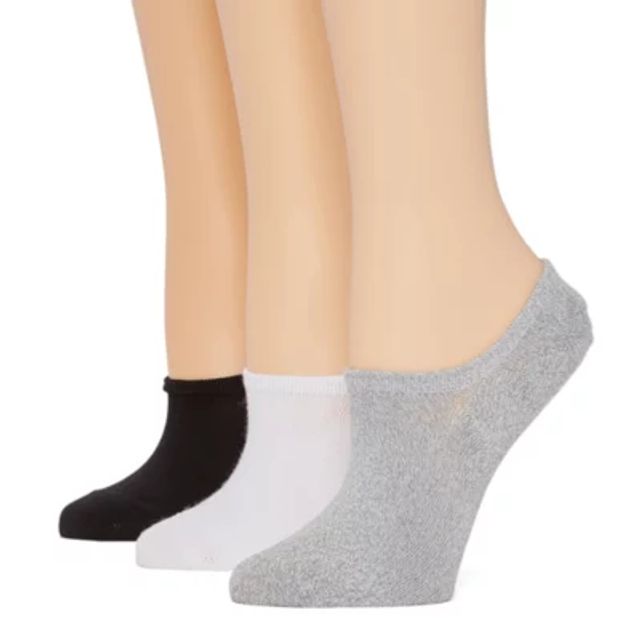 Cozy Gripper Sneaker Socks 3-Pack For Women
