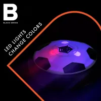 The Black Series Game Hover LED Air Soccer Ball Set with 2 Goals