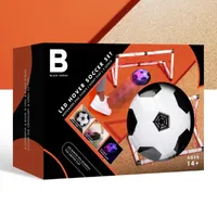 The Black Series Game Hover LED Air Soccer Ball Set with 2 Goals