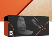 The Black Series Heated Auto Seat Cushion, Low and High Heat Modes, Secure Fit, Universal For Any Car