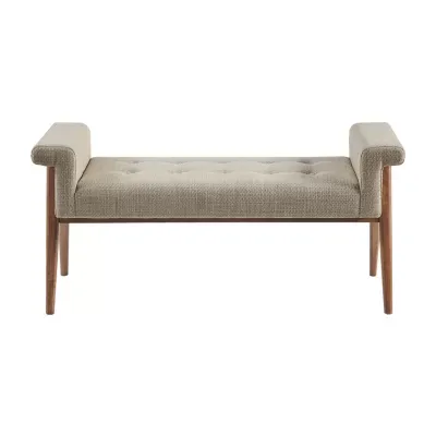 INK+IVY Mason Living Room Collection Bench
