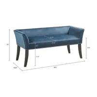 Madison Park Antonio Upholstered Bench