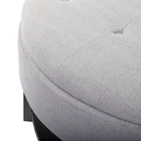 Madison Park Javier Living Room Collection Upholstered Ottoman