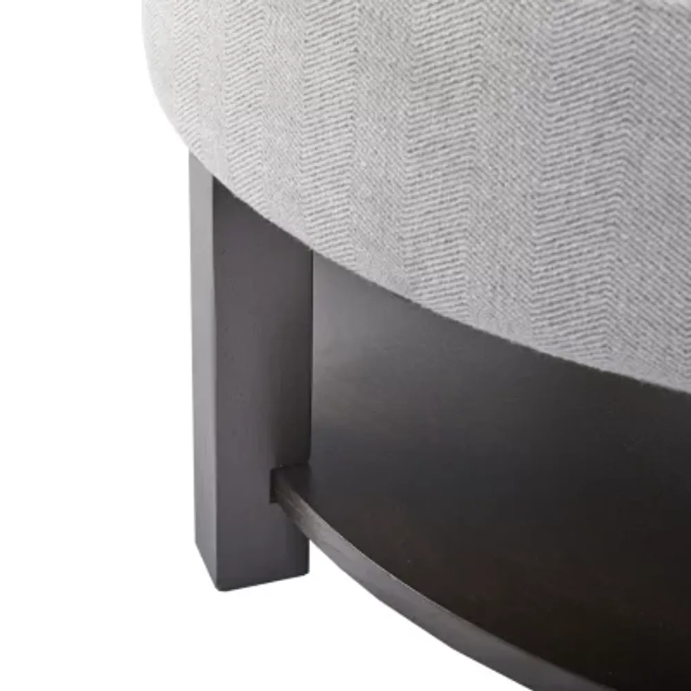 Madison Park Javier Living Room Collection Upholstered Ottoman