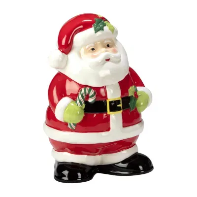 Certified International Holiday Magic Santa Cookie Jar