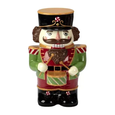 Certified International Holiday Magic Nutcracker Cookie Jar