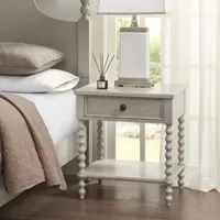 Madison Park Signature Beckett Bedroom Collection 1-Drawer Nightstand