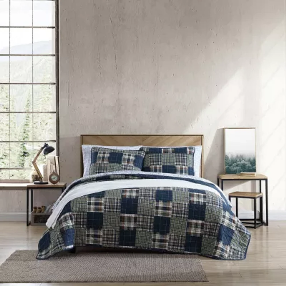 Eddie Bauer Madrona Plaid Quilt Set