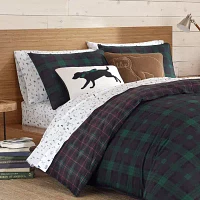 Eddie Bauer Woodland Tartan Midweight Comforter Set