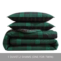 Eddie Bauer Woodland Tartan Duvet Cover Set