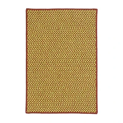 Colonial Mills Holiday Vibes Houndstooth Reversible Indoor Outdoor Rectangular Accent Rug