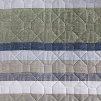 Eddie Bauer Salmon Ladder Quilt Set