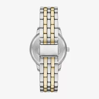 Womens Crystal Accent Two Tone 5-pc. Watch Boxed Set Fmdjset718