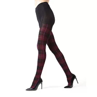 MeMoi Tartan Plaid Sweater 1 Pair Tights Plus