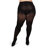 MeMoi Microfiber Perfectly Opaque 1 Pair Tights Plus