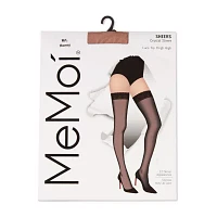 MeMoi Crystal Sheer Thigh Highs