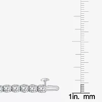 (H / Si2) 10 Ct.T.W. Lab Grown White Diamond 10K or Yellow Gold 7.25 Inch Tennis Bracelet