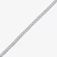 (I1/ I) 4 CT. T.W. Lab Grown White Diamond 10K or Yellow Gold 7 Inch Tennis Bracelet